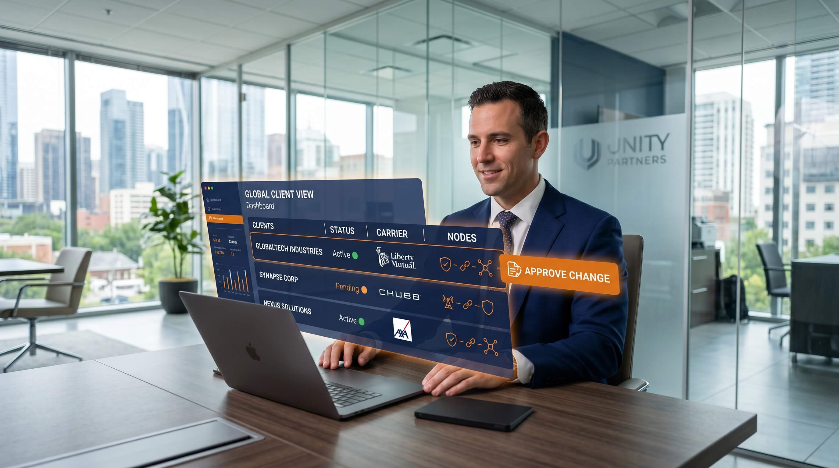 TPA or broker reviewing client accounts